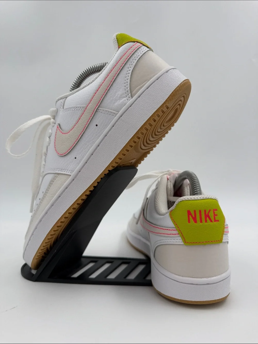 Nike Court Vision Low 'White Pink' (Style Code: FJ4569-100) Women's Size 8.0